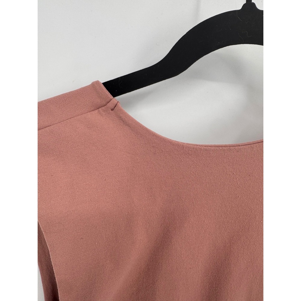 Free People Tank Top Women M/L Pink Seamless Scoop Neck Layering Basic - Picture 5 of 8